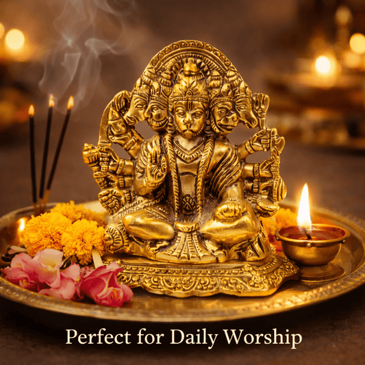 Panchmukhi Hanuman Ji Idol - Rivyaa