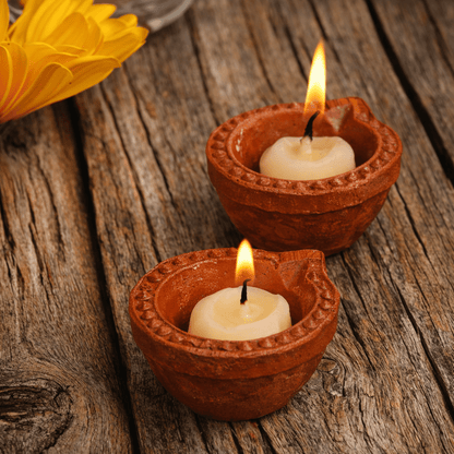 A2 Cow Ghee Diya Pack (200) - Rivyaa